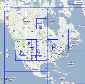 QuadTree Spatial Indexing