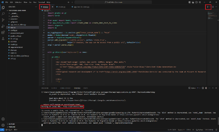 Starting the Project
