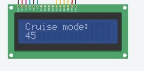 Circuit in Cruise Mode (non-zero speed)