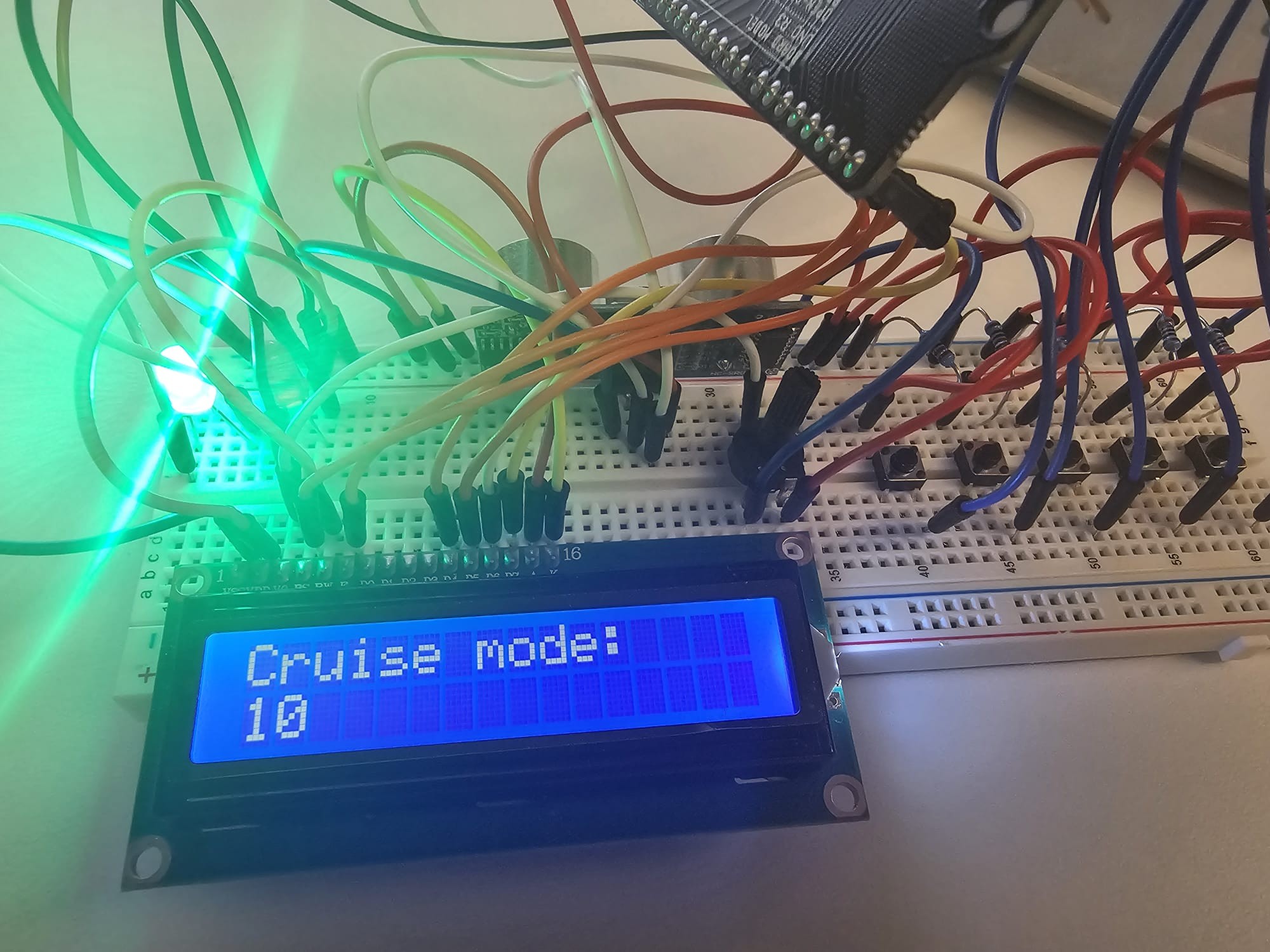 Circuit in Cruise Mode (non-zero speed)